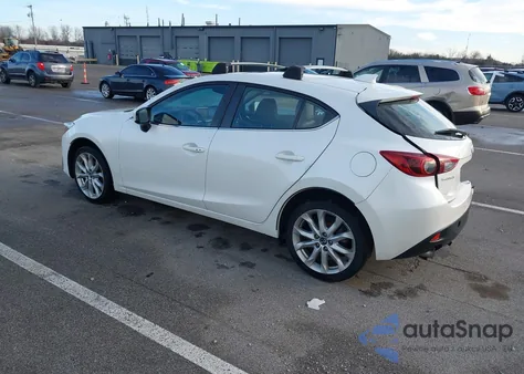 2015 Mazda Mazda3 S Grand Touring из США, поврежденный, VIN JM1BM1M31F1225392
